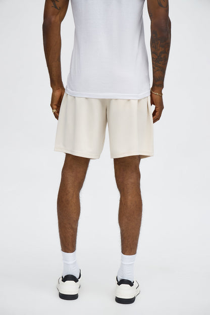 Easy Flow Pleated Short - Cream