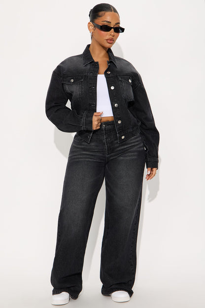Saturday Special Denim Jacket - Black Wash