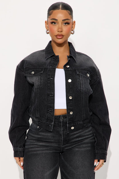 Saturday Special Denim Jacket - Black Wash