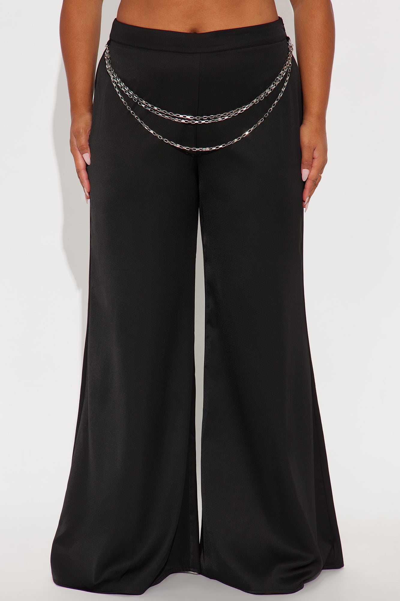 Odessa Wide Leg Pant 33″ - Black