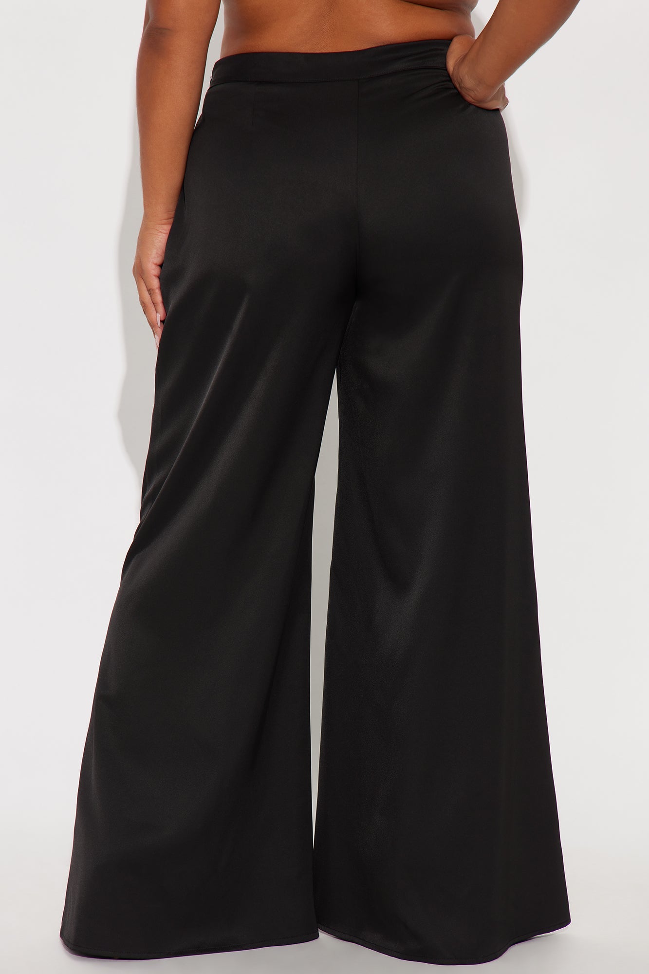 Odessa Wide Leg Pant 33″ - Black