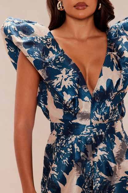 Karmina Jumpsuit - Navy/combo