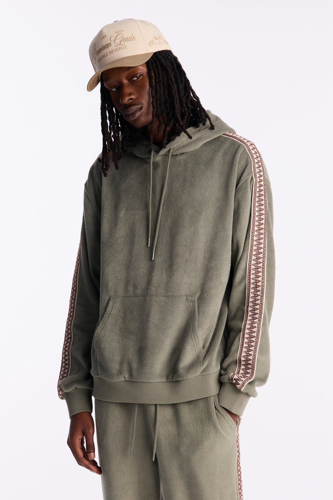 Wooley Taped Hoodie - Green