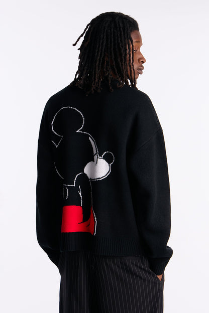 Disney Mickey Chill Mode Sweater - Black