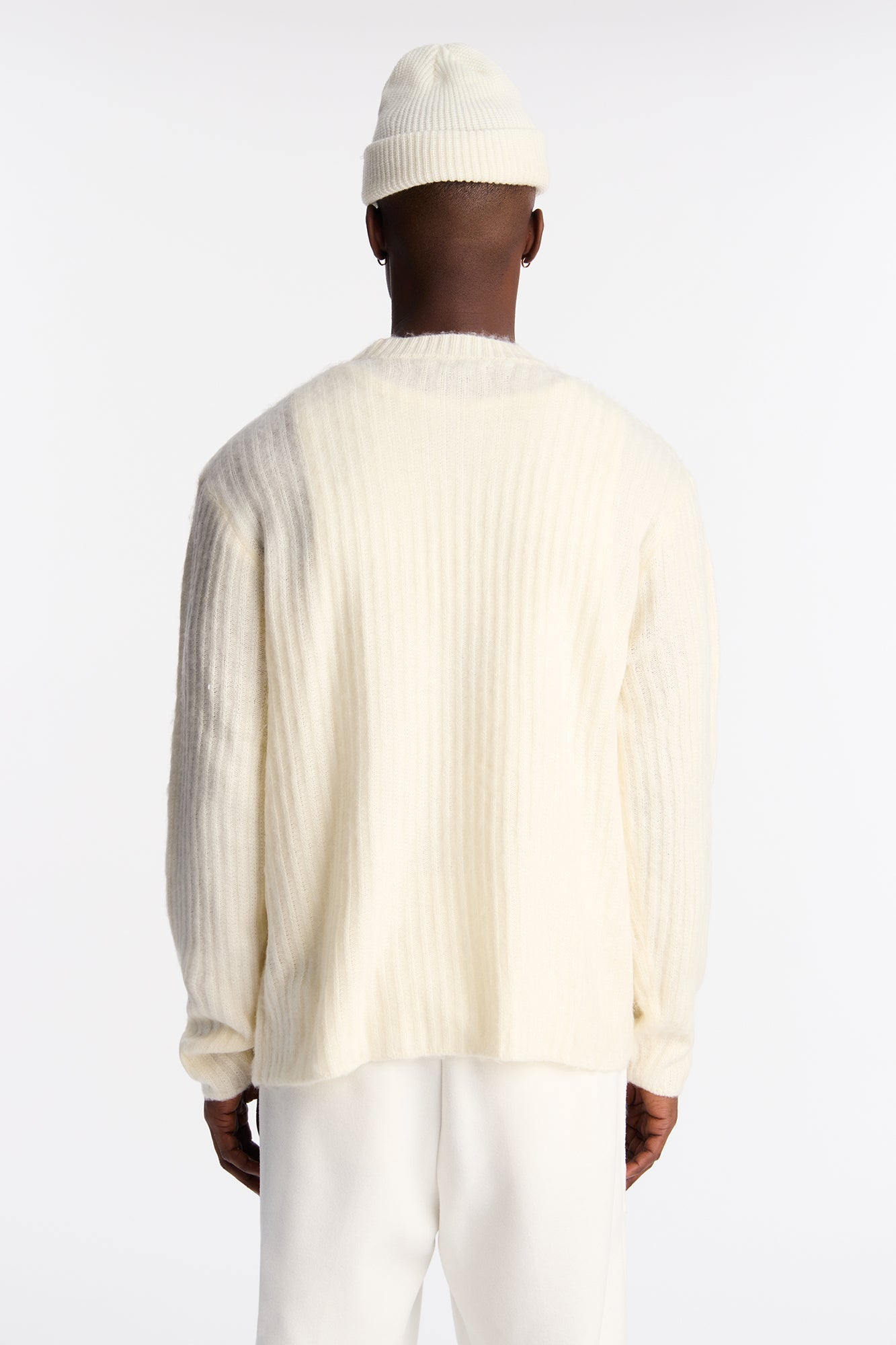On My Way Crew Neck Sweater - Off White