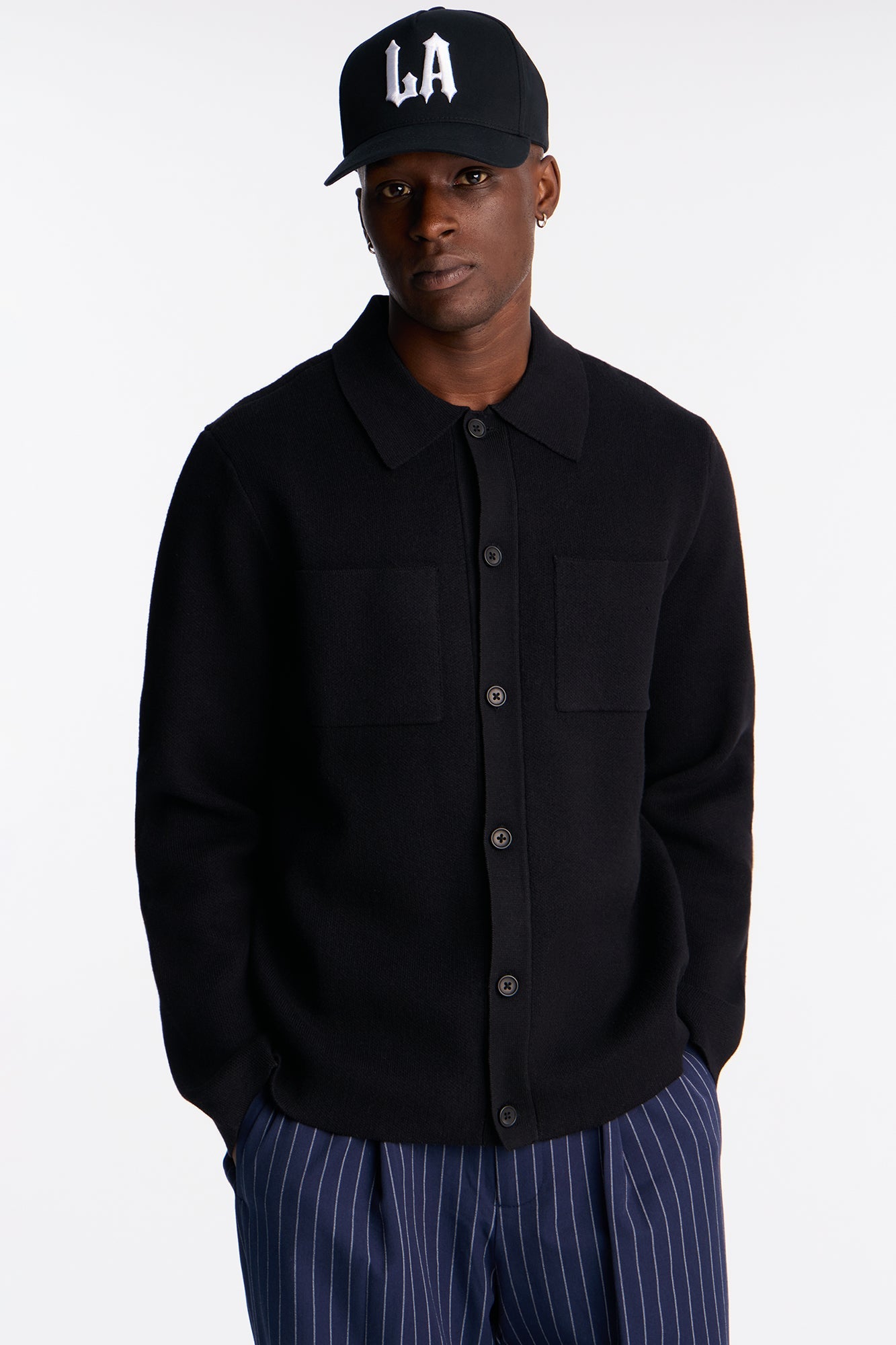 Daily Cardigan Sweater - Black
