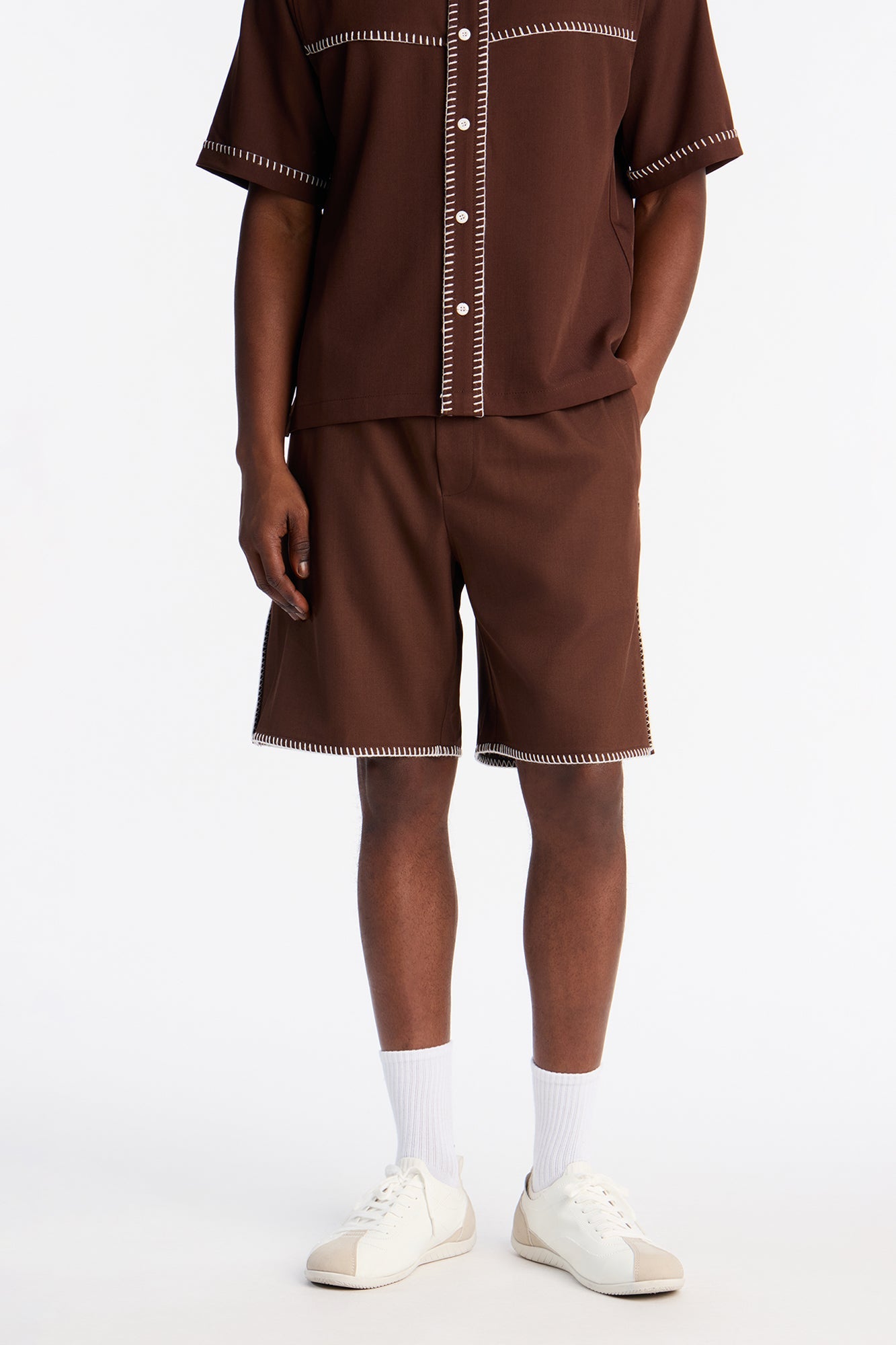 Westwood Stitch Short - Brown