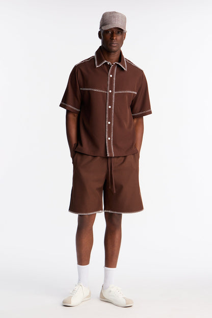 Westwood Stitch Short - Brown