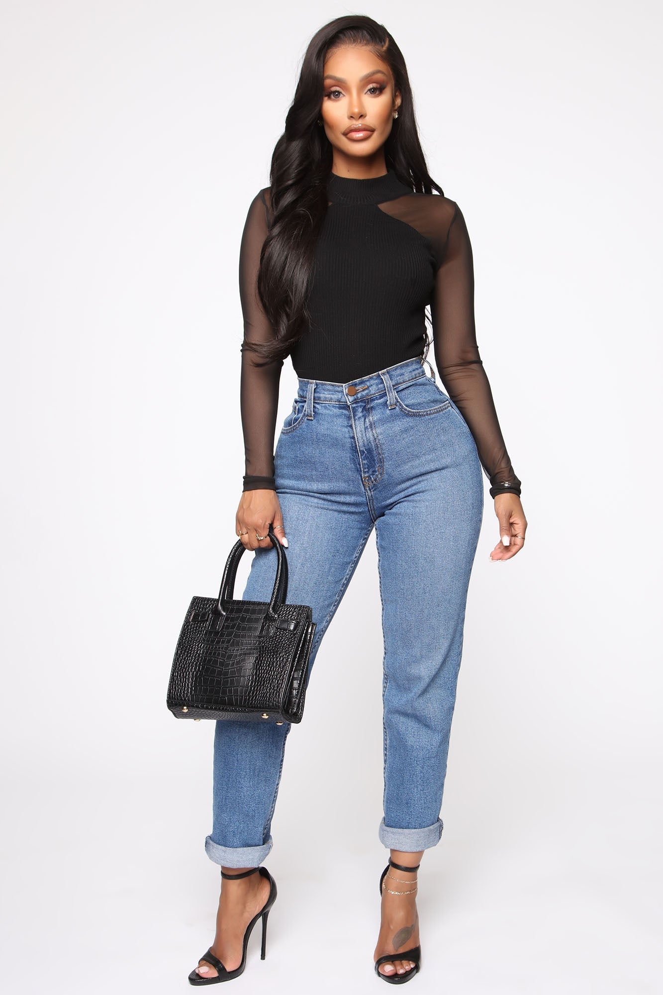 Leave It To Your Imagination Sweater - Black