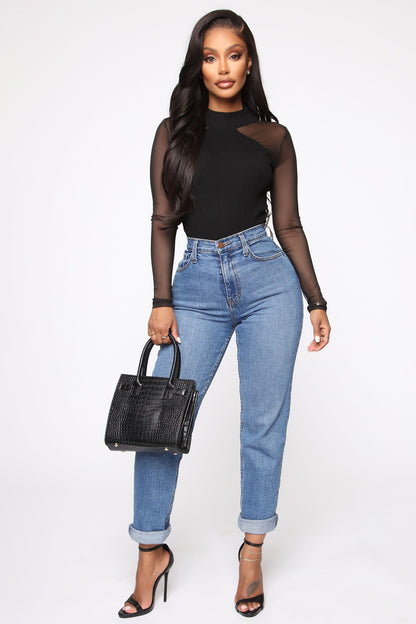 Leave It To Your Imagination Sweater - Black