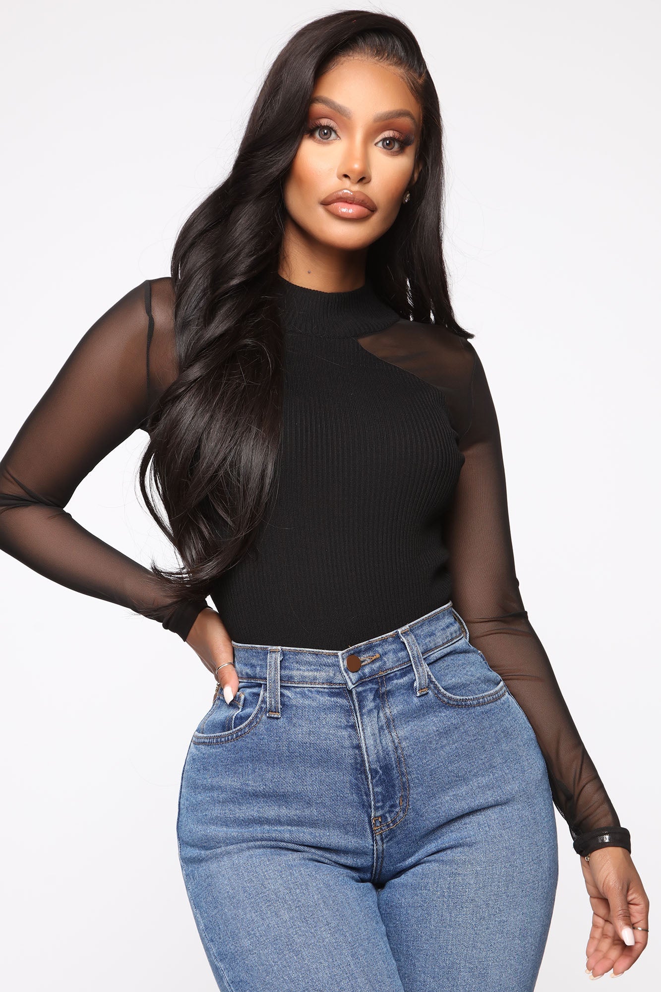 Leave It To Your Imagination Sweater - Black