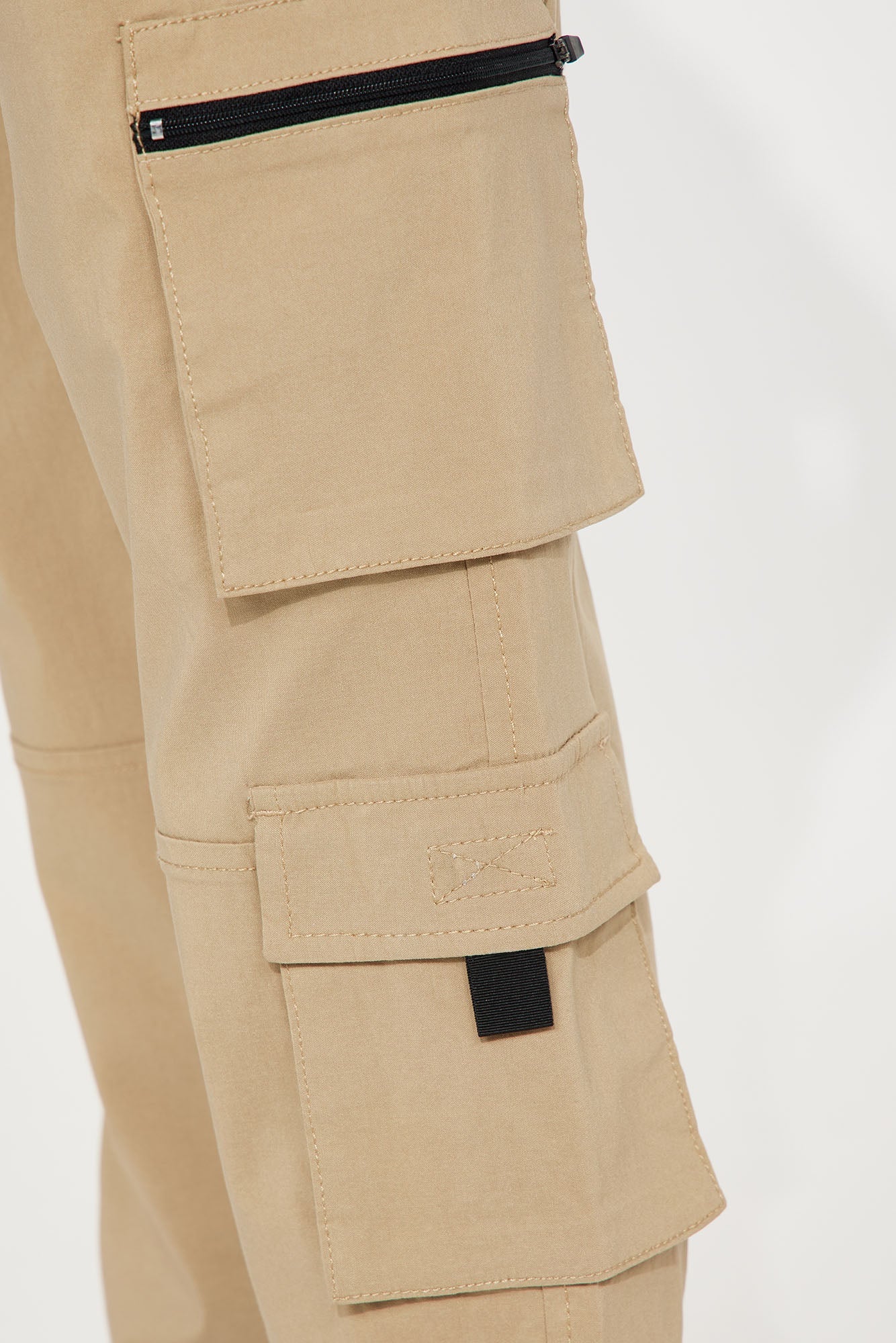 Mini Winning Season Tech Twill Utility Joggers - Khaki