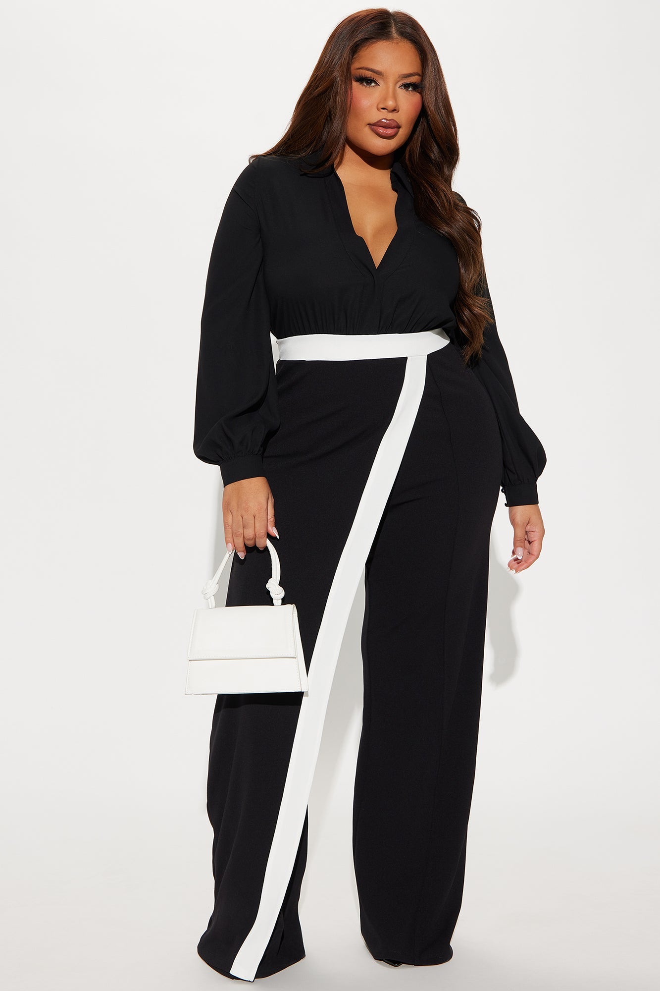 Thinking Outside The Box Jumpsuit - Black