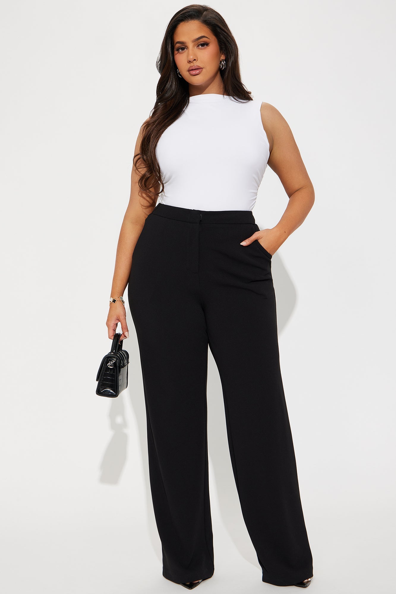 Core Competency Straight Leg Trouser - Black