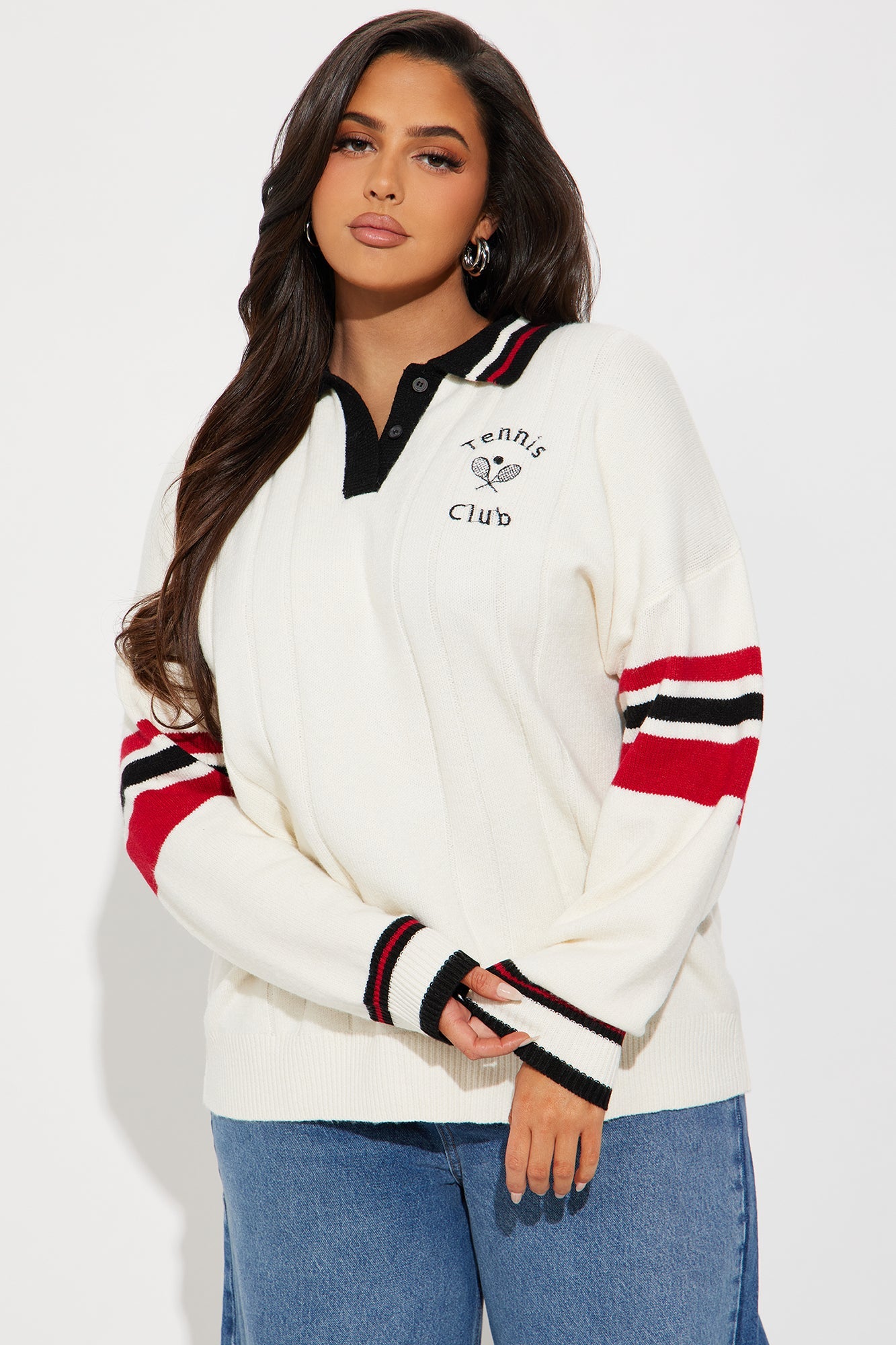 On the Courts Sweater - Off White
