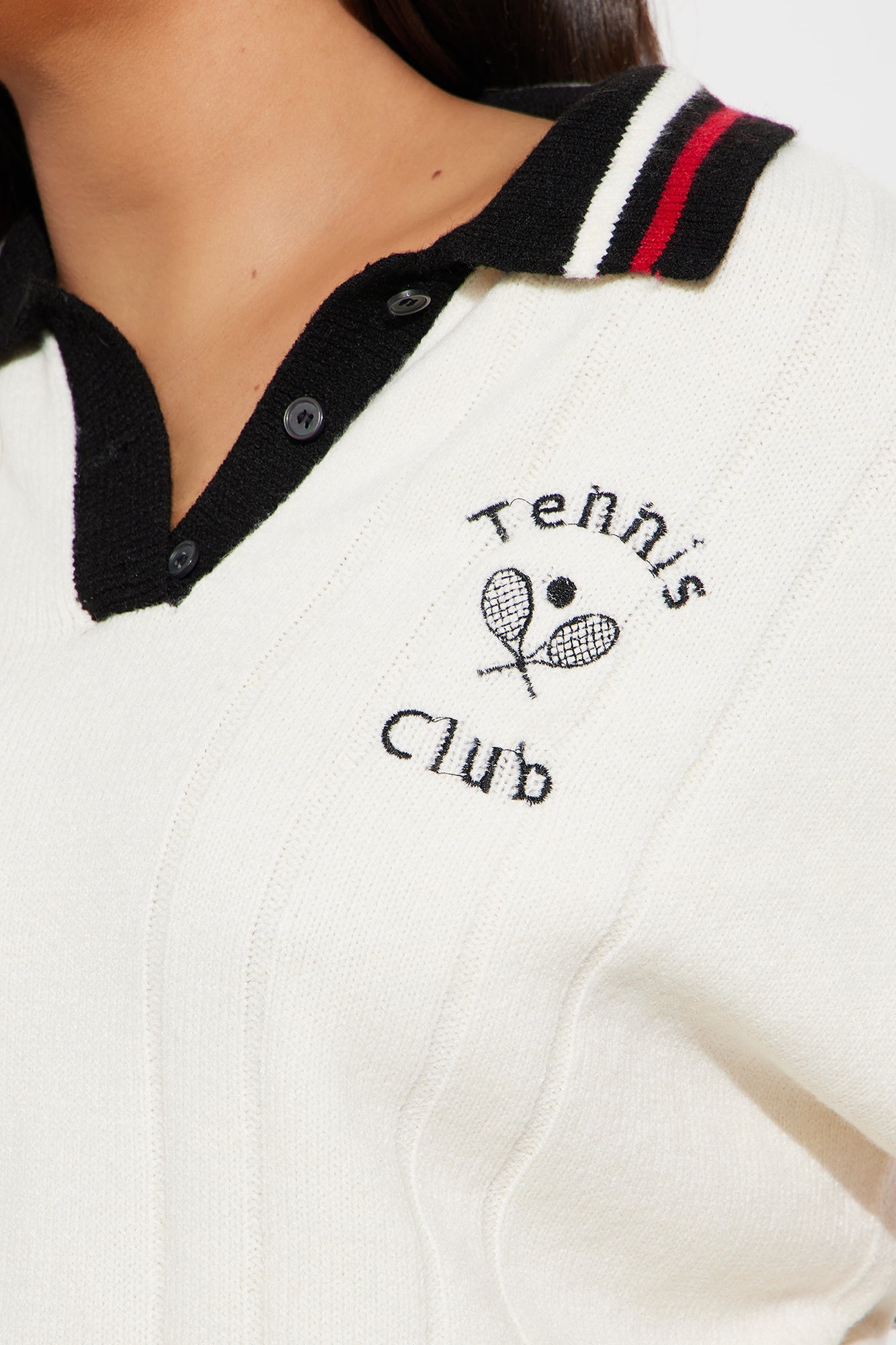 On the Courts Sweater - Off White