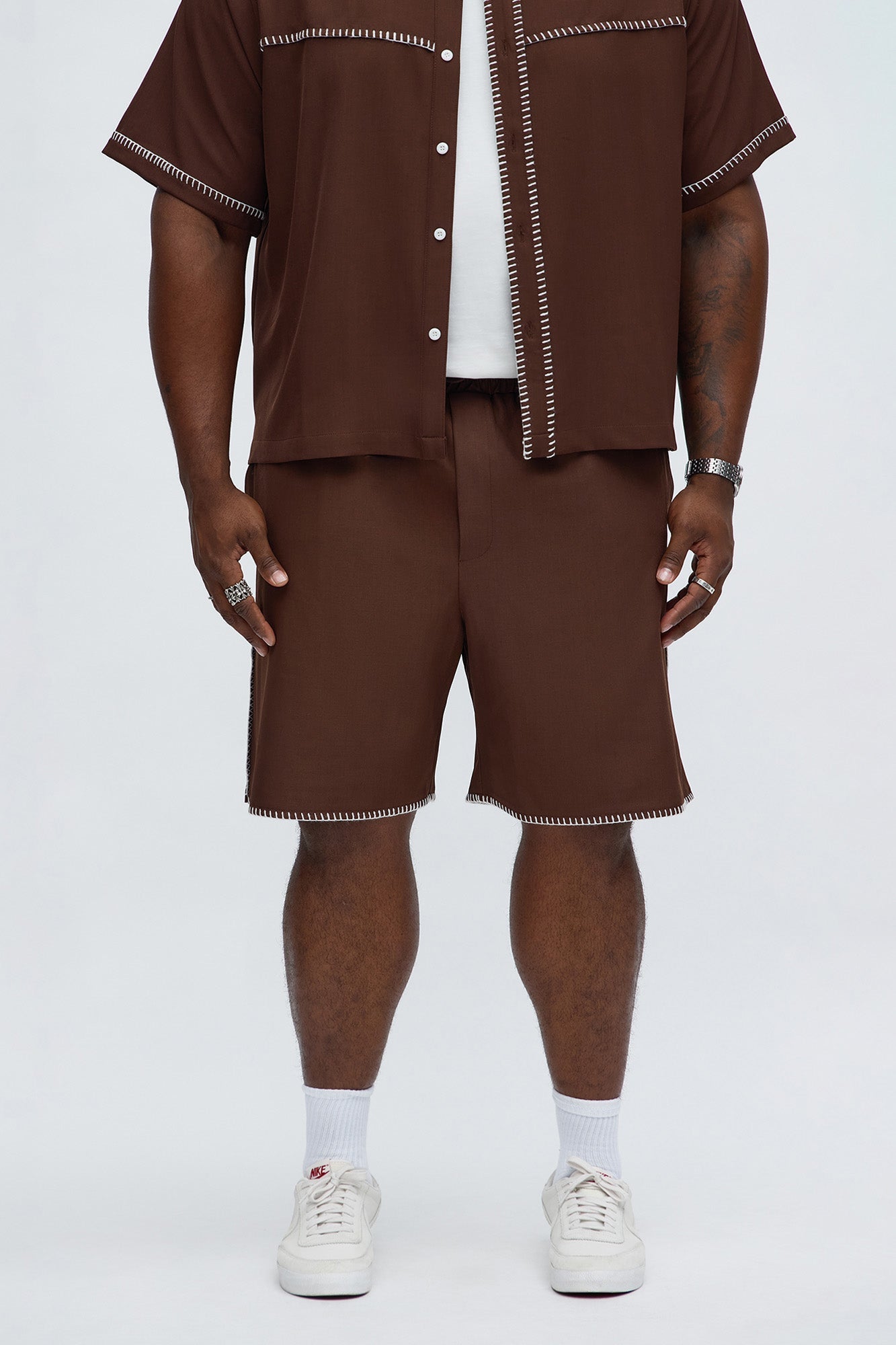Westwood Stitch Short - Brown