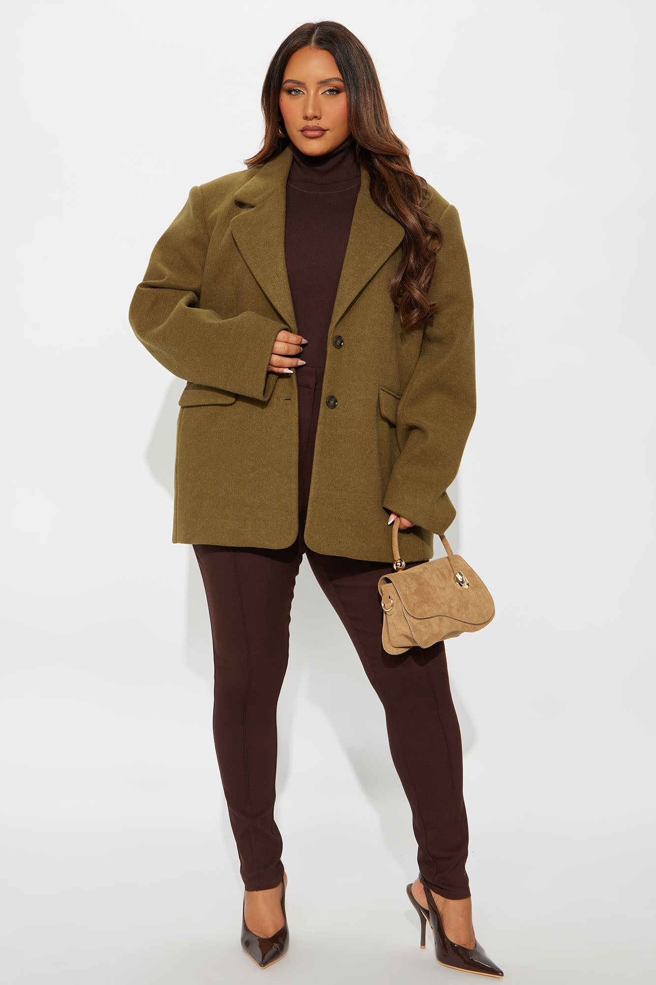 Old Money Moves Blazer - Olive