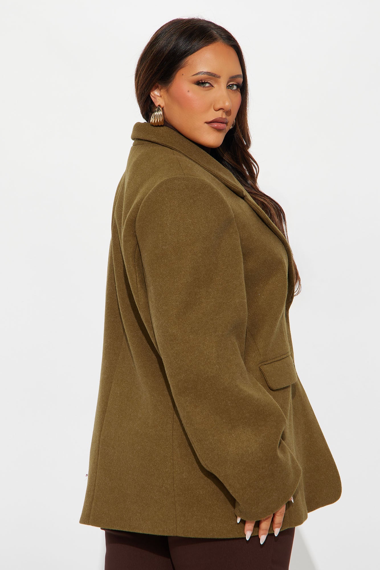 Old Money Moves Blazer - Olive
