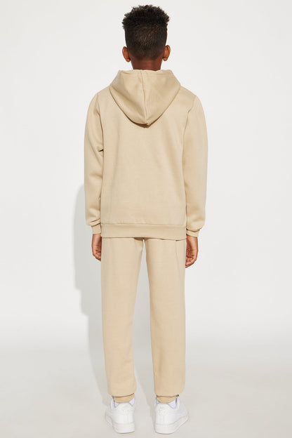Mini Becoming A Legend Jogger Pant Set - Khaki