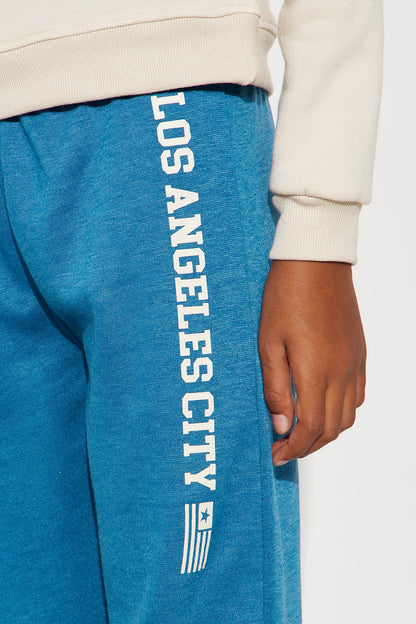 Mini Only In California Jogger Pant Set - Sand/combo