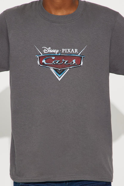 Mini Cars I Am Speed Short Sleeve Tee - Charcoal