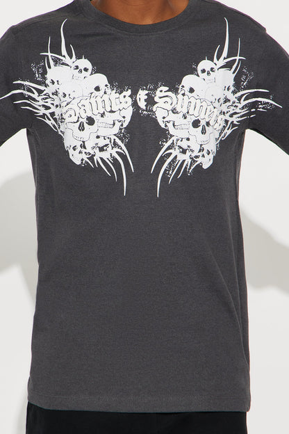 Mini Saints &amp; Sinners Short Sleeve Tee - Black