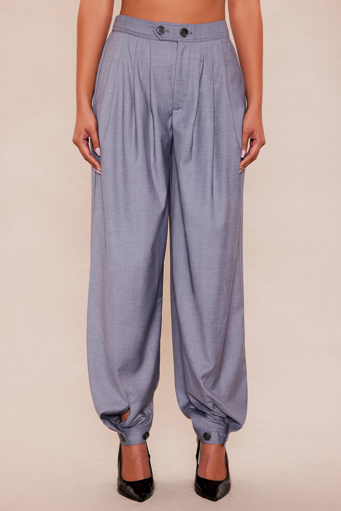 Power Moves Balloon Pant - Grey