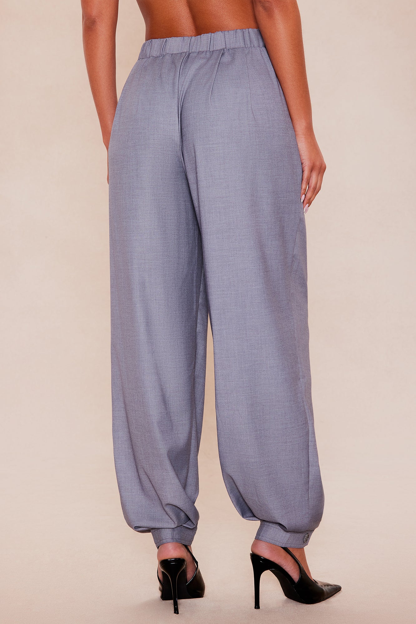Power Moves Balloon Pant - Grey