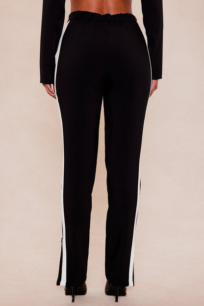 Arletta Skinny Leg Pant - Black/White