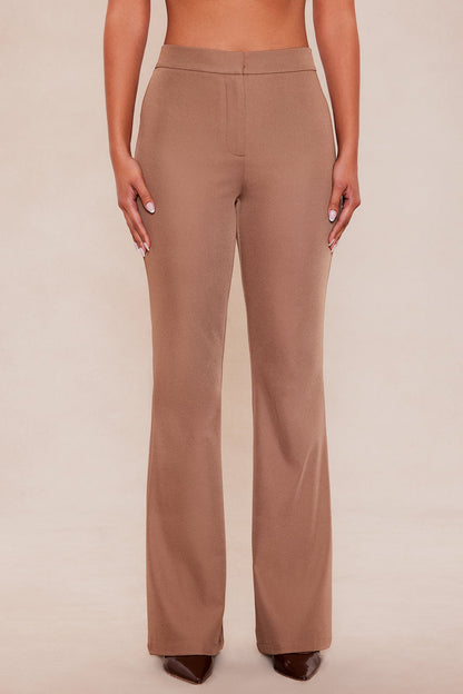 Raeline Tie Waist Blazer Pant Set - Coco