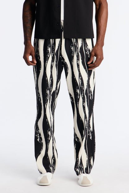 Straight Show Up Ocean Breeze Pant - Black