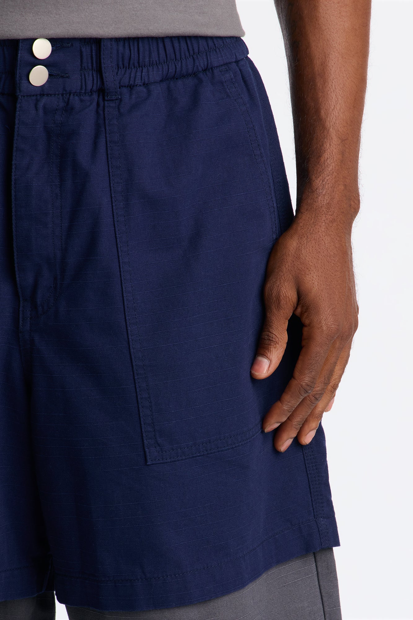 Nostrand Color Blocked Short Bottoms - Navy/combo