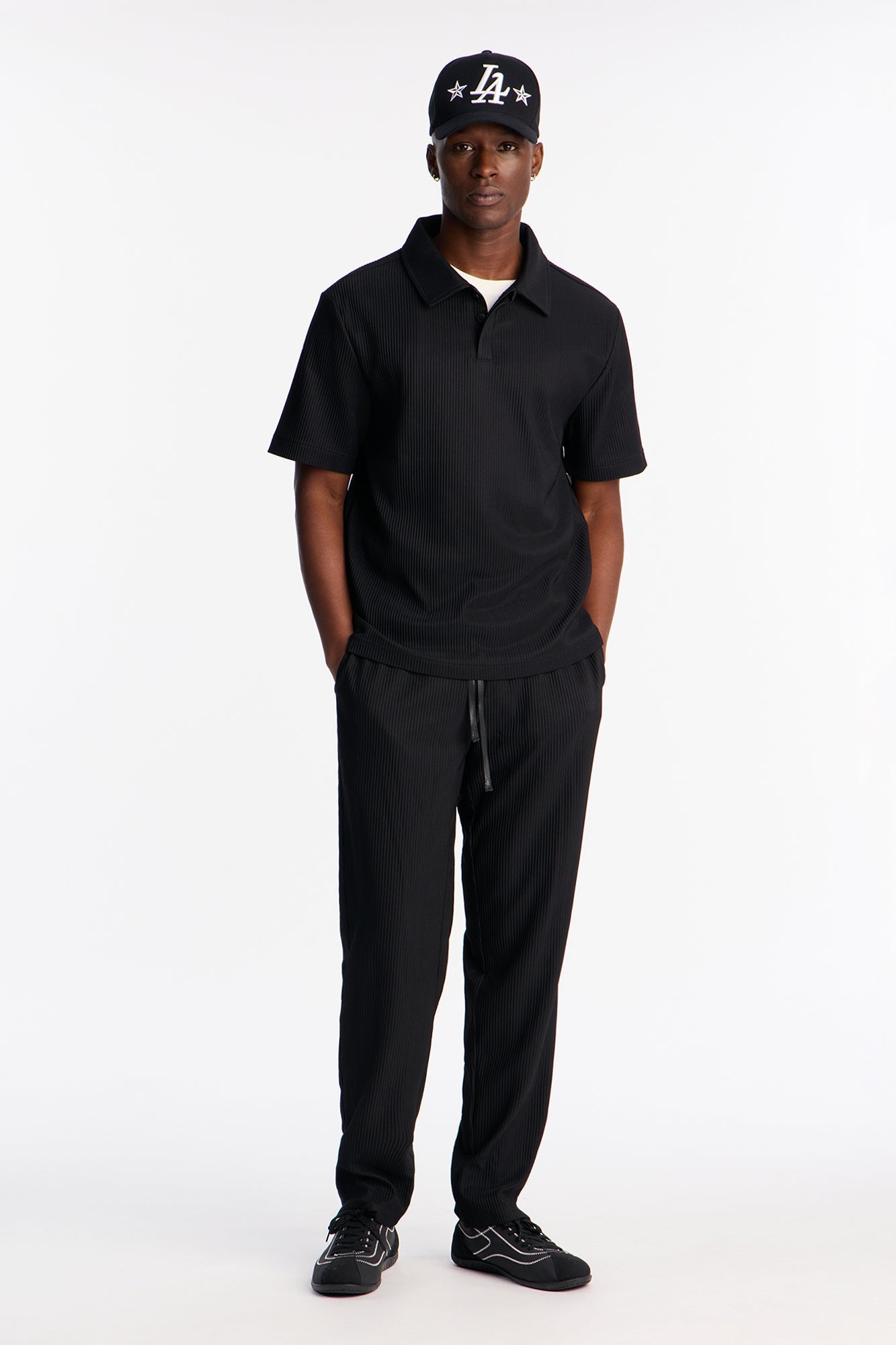 Show Up Polo Shirt - Black
