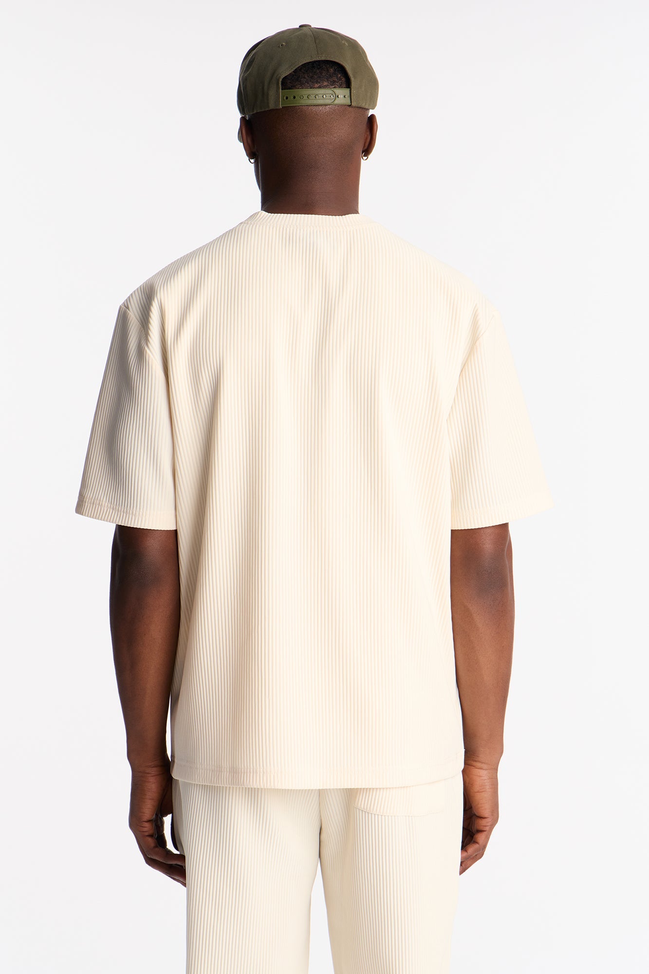 Show Up Relaxed Crewneck Tee - Off White
