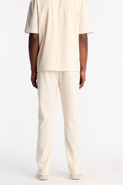 Show Up Slim Slit Pants - Off White