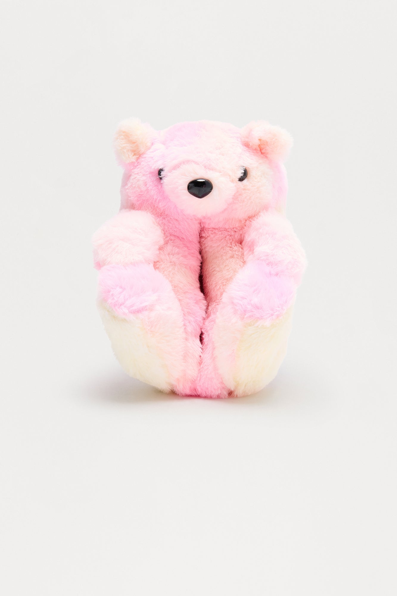 Tie Dye Bear Slippers - Pink