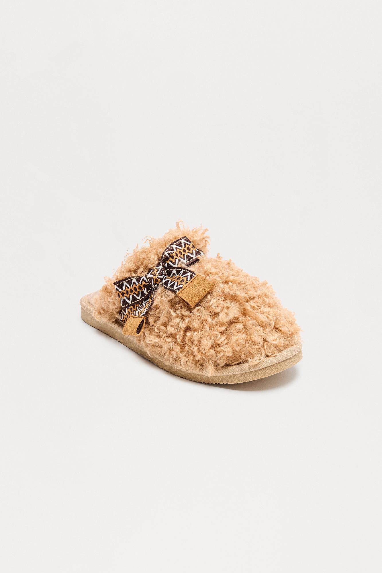 Biscotti Sherpa Slippers - Camel