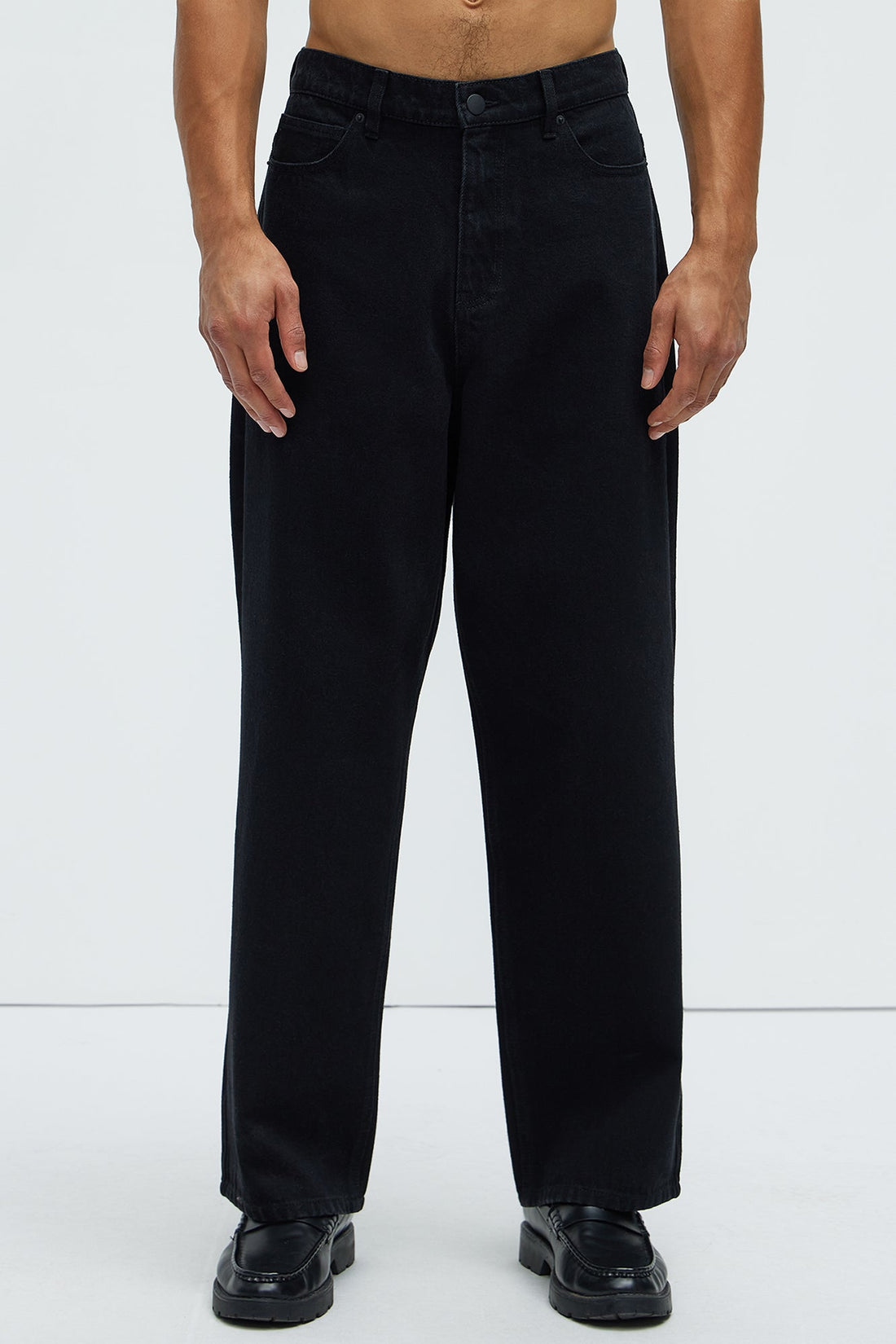 Vaughn Baggy Jeans - Black