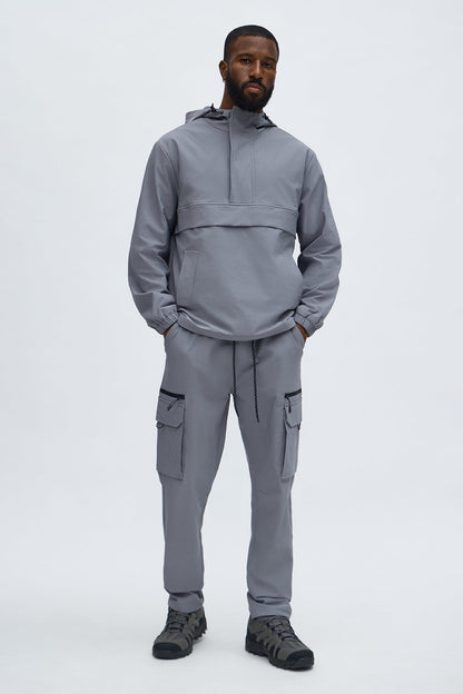 Desert Storm Pullover Anorak - Grey