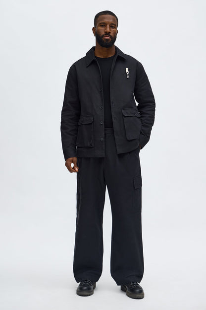 Baggy Fairfax Canvas Pant - Black