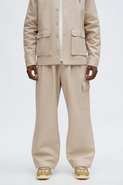 Baggy Fairfax Canvas Pant - Taupe