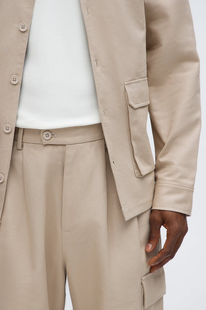 Baggy Fairfax Canvas Pant - Taupe