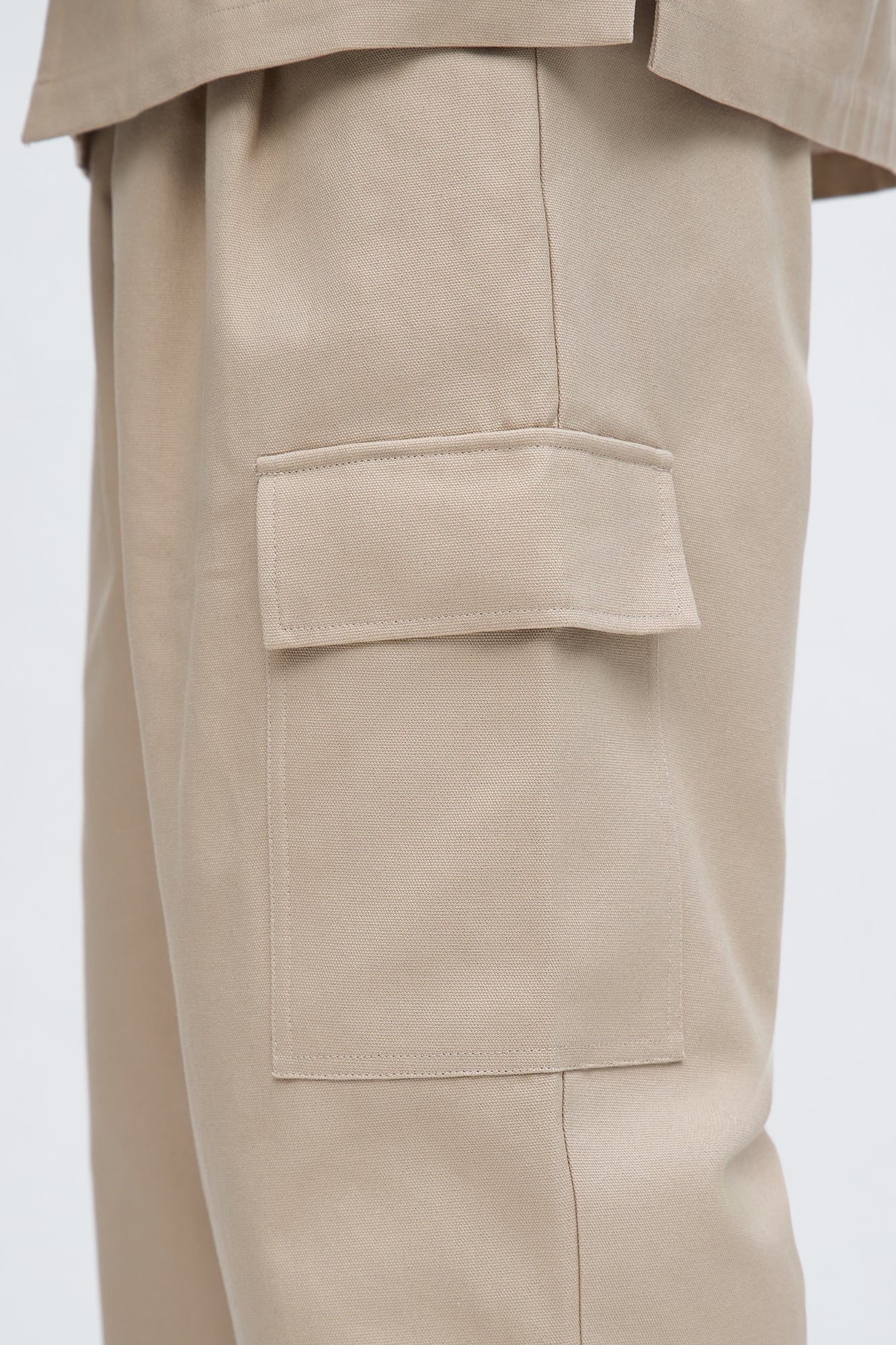 Baggy Fairfax Canvas Pant - Taupe