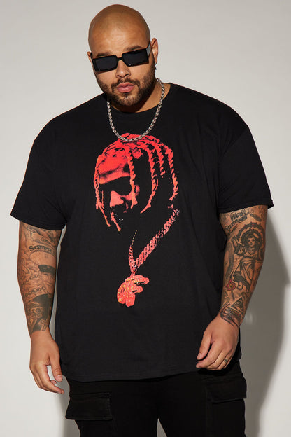 OTF Chain Butterfly Short Sleeve Tee - Black