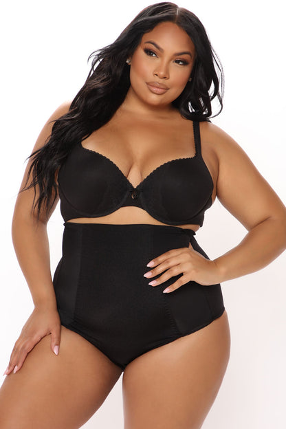 Ayesha High Waist Shaping Brief - Black