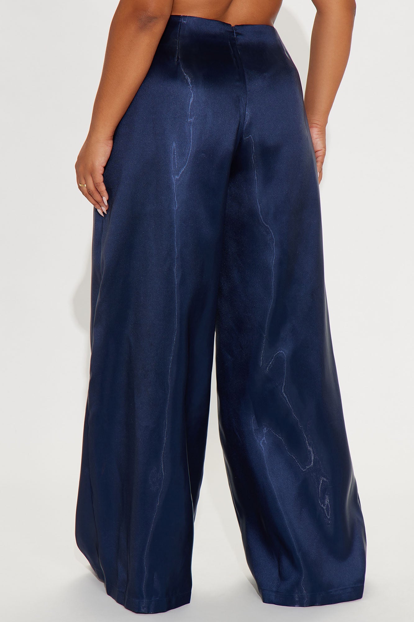 Rosey High Rise Wide Leg Pant 33″ - Royal