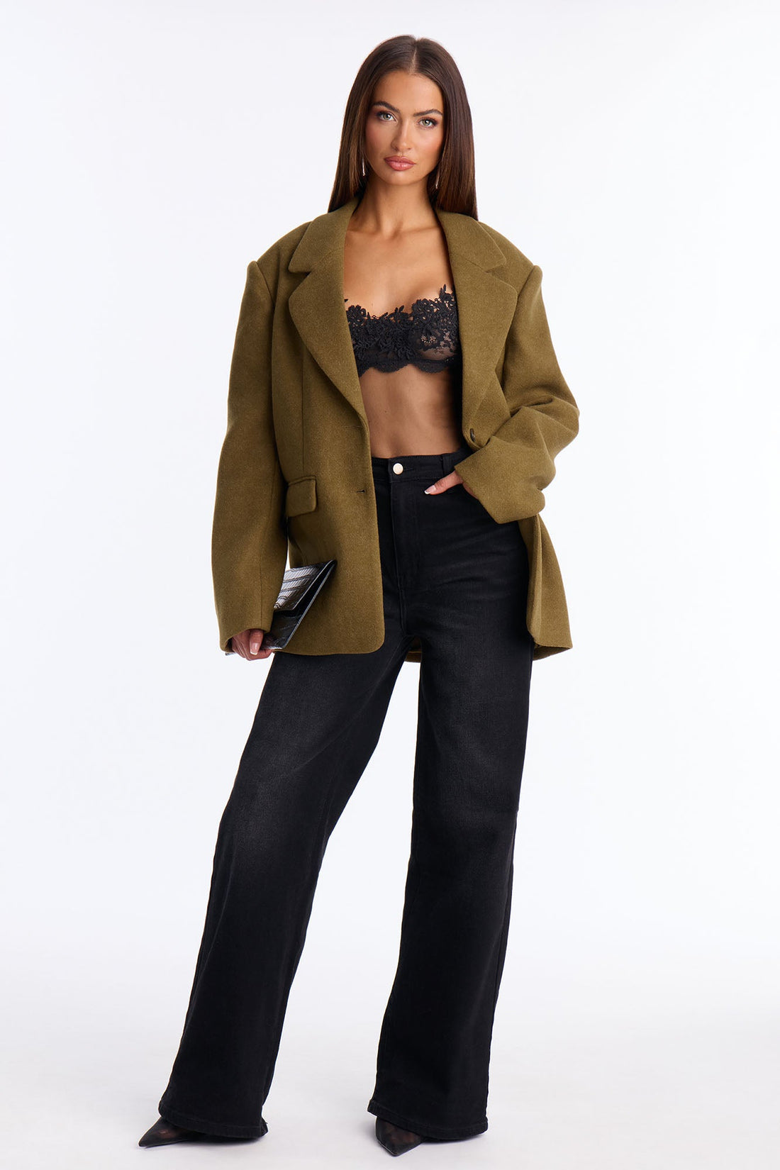 Old Money Moves Blazer - Olive