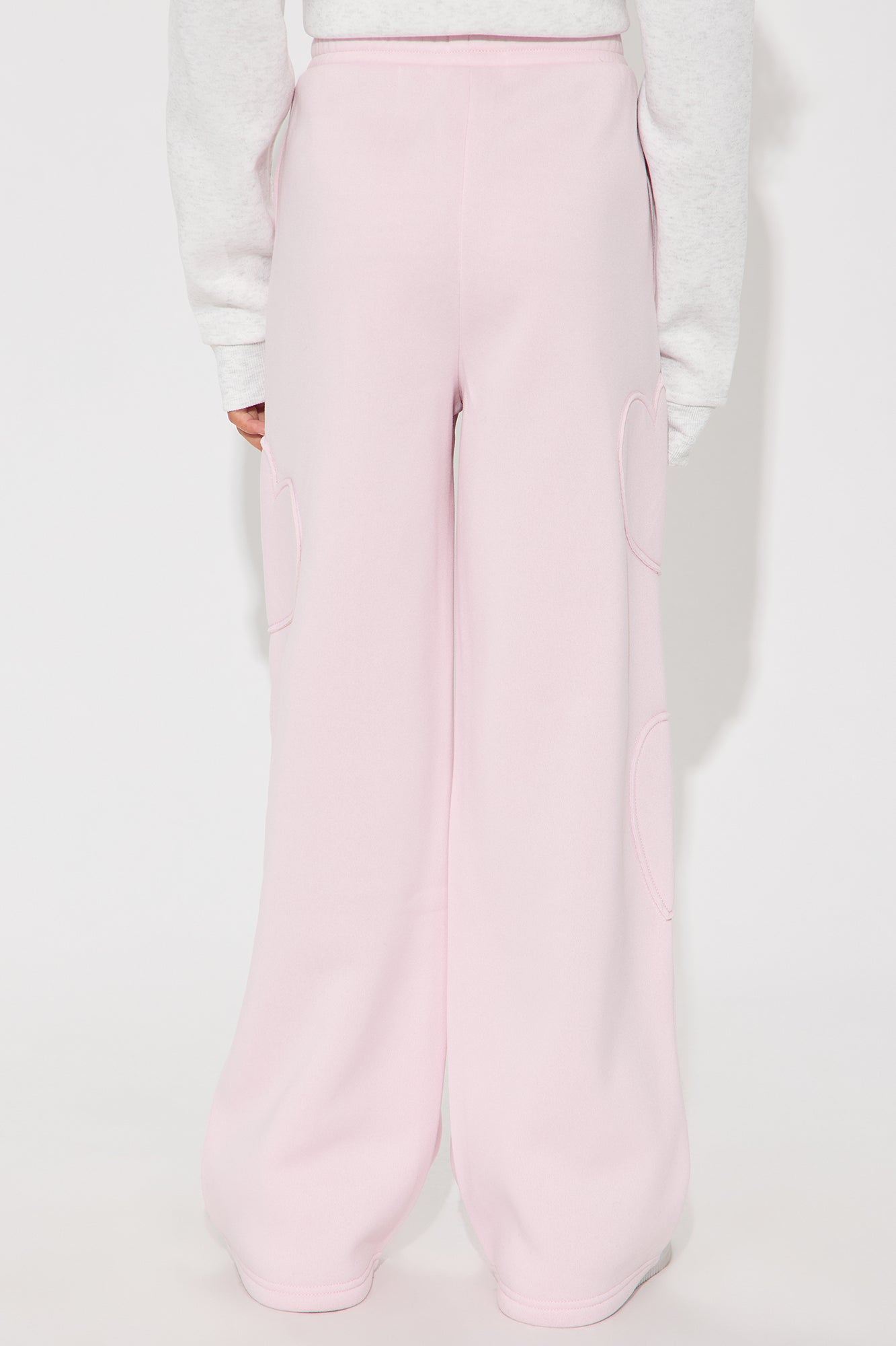 Mini Lots Of Love Wide Leg Pants - Light Pink
