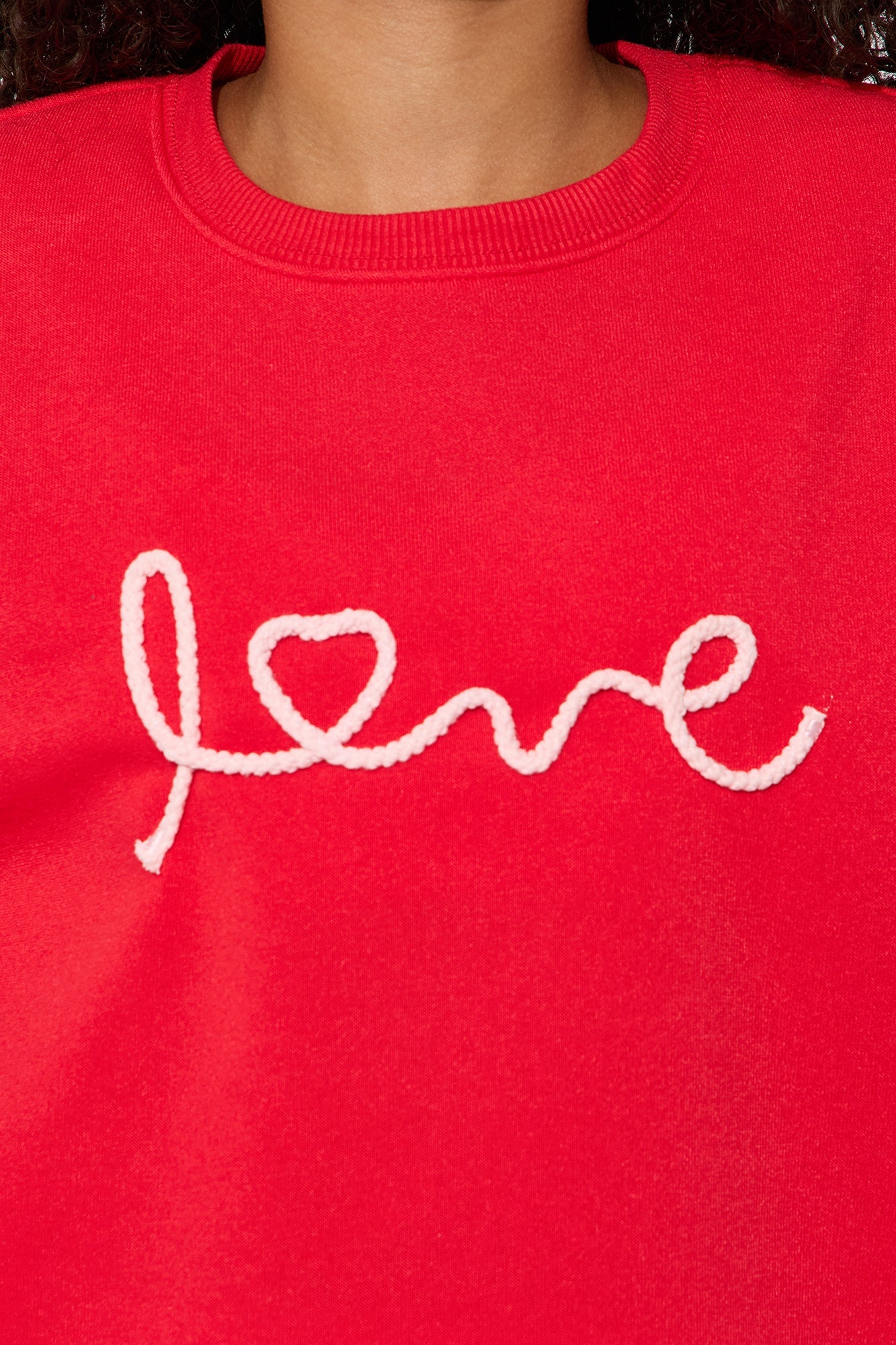 Mini Only Love Flare Leg Pant Set - Red/combo